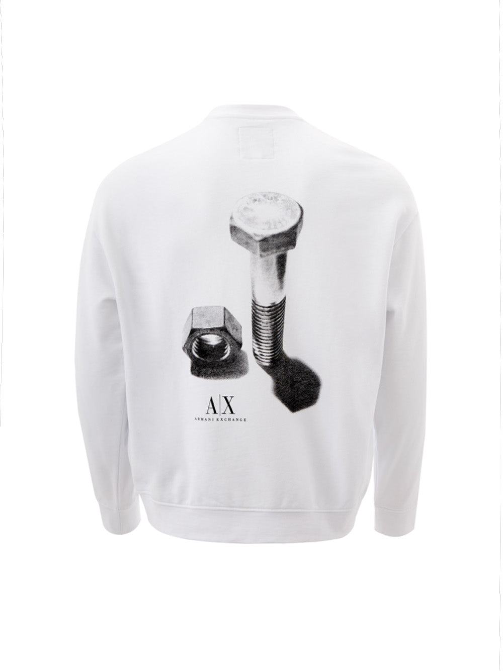 White Cotton Sweatshirt Icon. Period