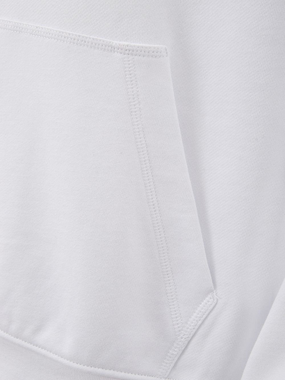 White Cotton Sweatshirt Icon. Period