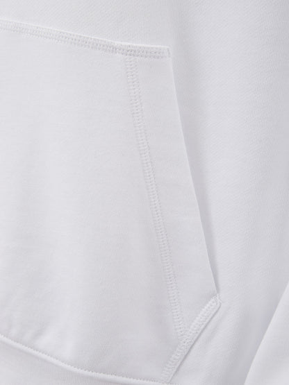 White Cotton Sweatshirt Icon. Period