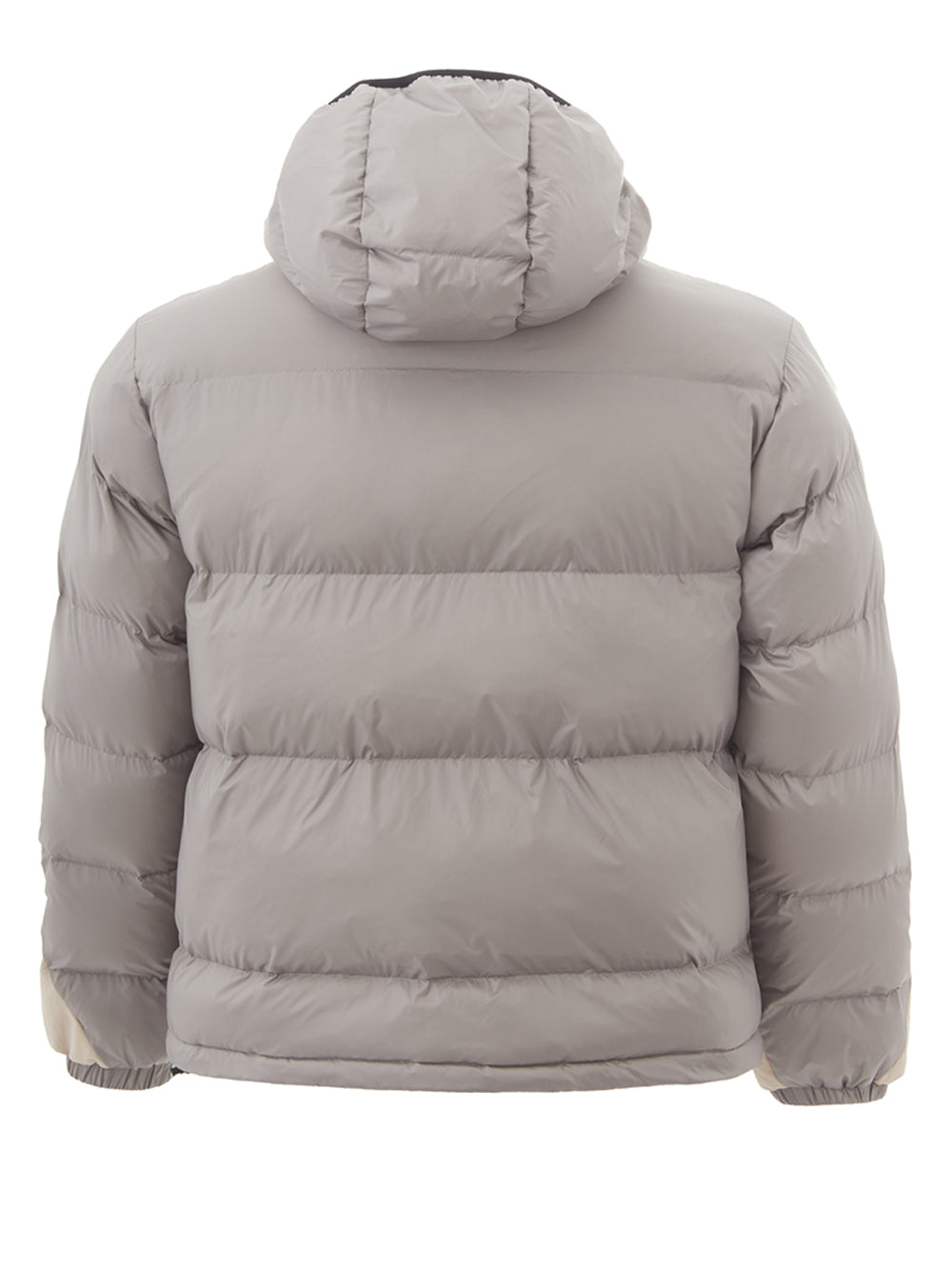 Beige/Grey Quilted Jacket