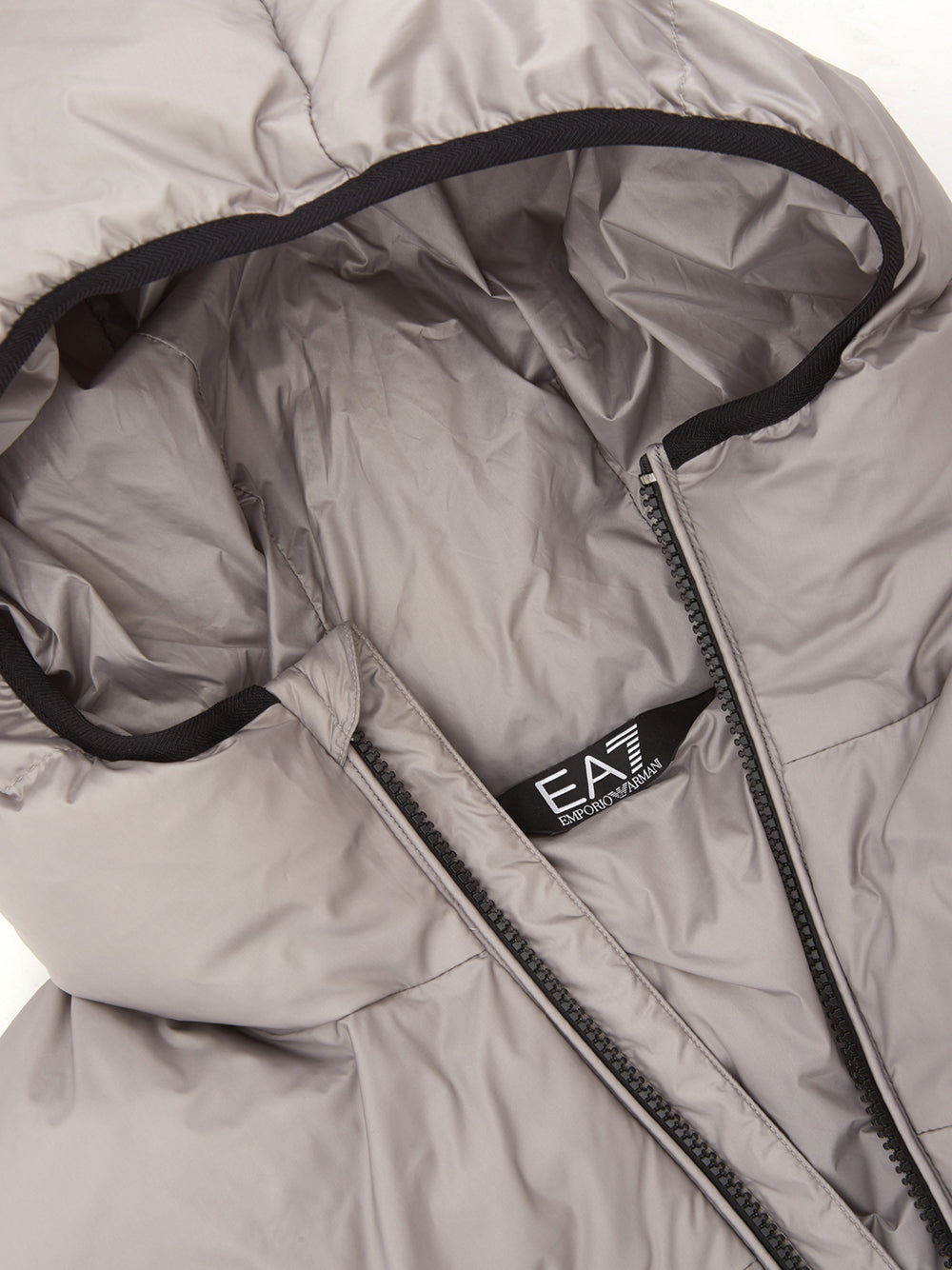 Beige/Grey Quilted Jacket