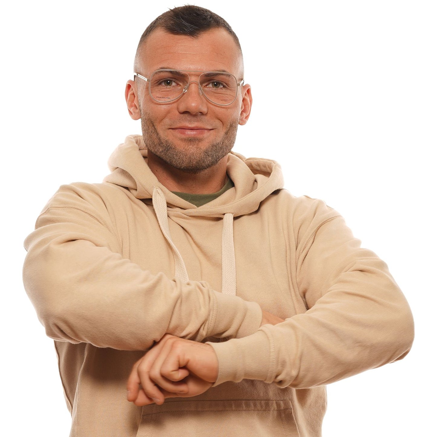 Beige Unisex Frames