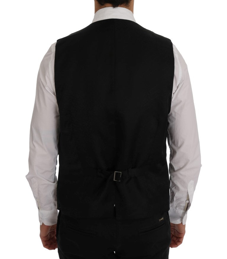 Black STAFF Wool Stretch Vest