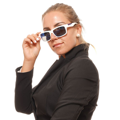 White Unisex Sunglasses