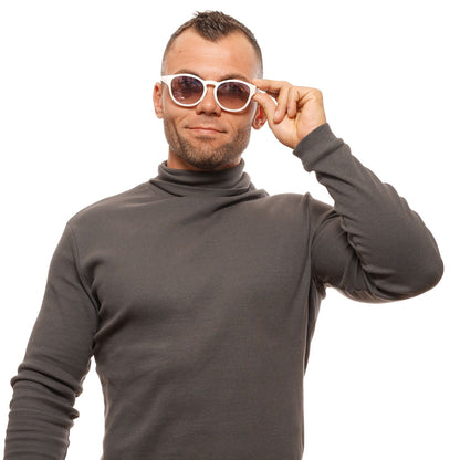White Unisex Sunglasses