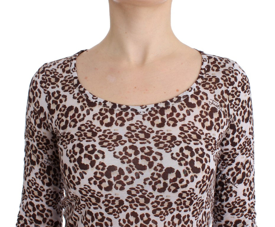 Brown longsleeved lace top