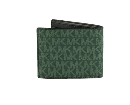Gifting Slim Signature Bifold with Key Fob Box Set (Green/Marigold)