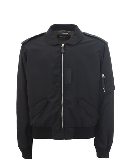 Black Bomber Jacket