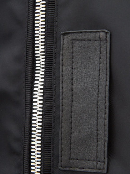 Black Bomber Jacket