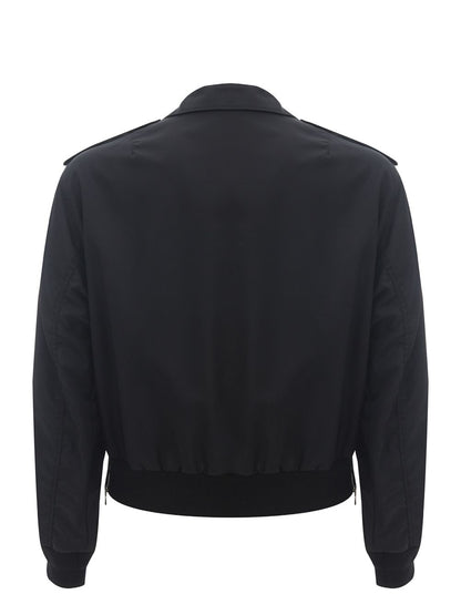 Black Bomber Jacket