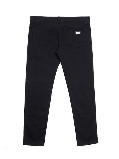 Black Classic Denim Jeans