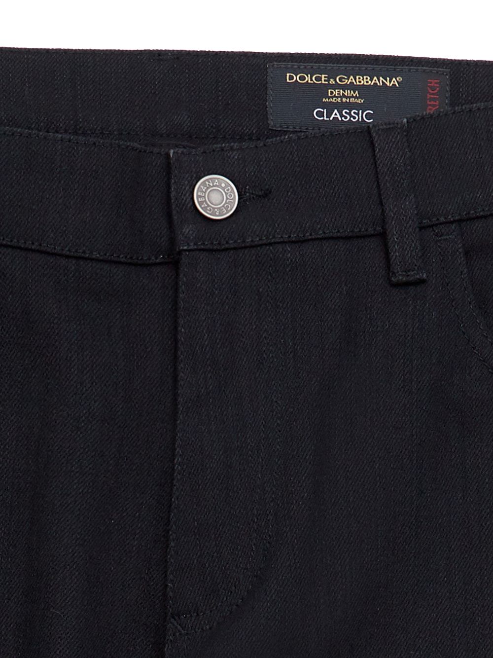 Black Classic Denim Jeans
