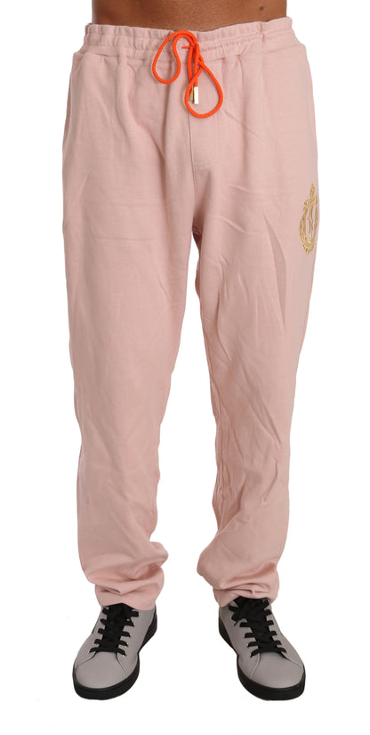 Pink Cotton Sweater Pants  Tracksuit