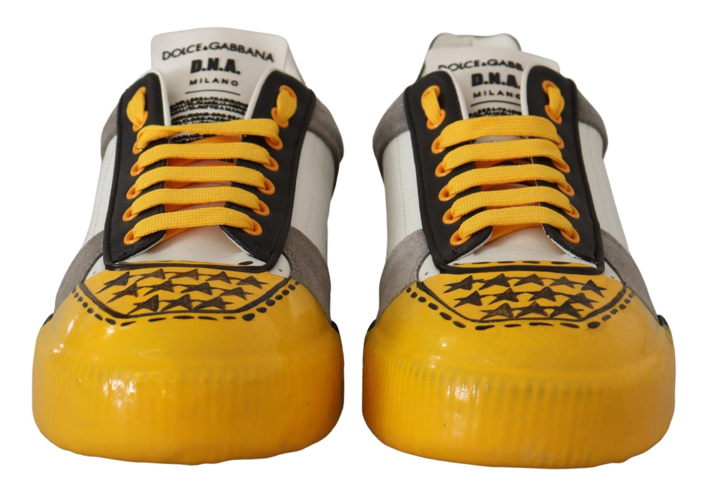 Yellow Suede Miami Sneakers Leather Shoes
