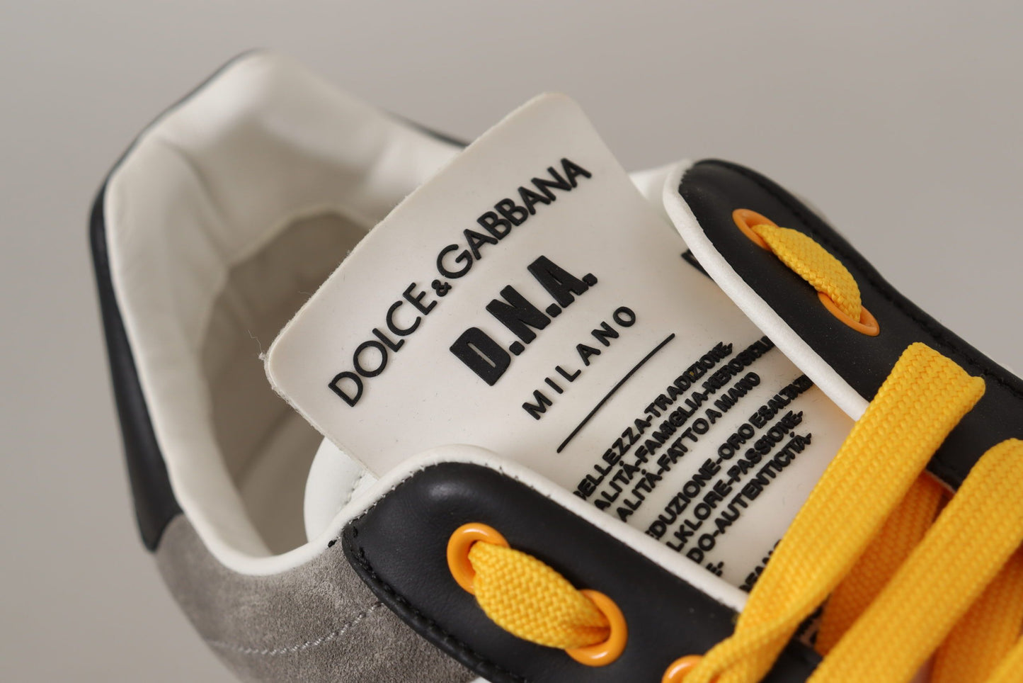 Yellow Suede Miami Sneakers Leather Shoes