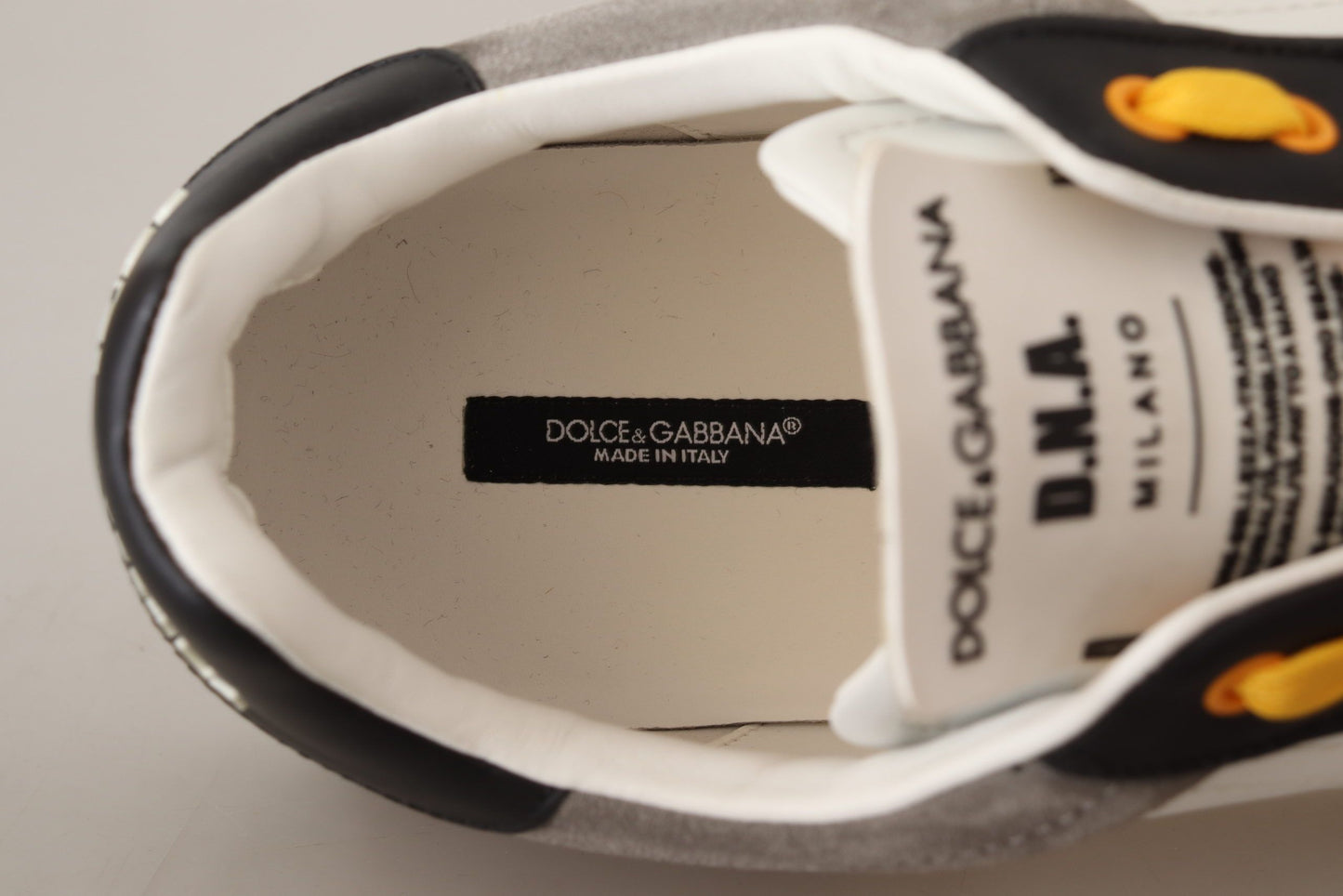 Yellow Suede Miami Sneakers Leather Shoes