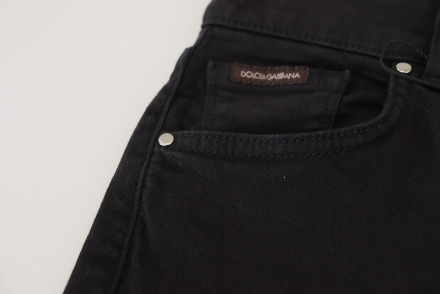 Black Cotton Skinny Women Denim Jeans