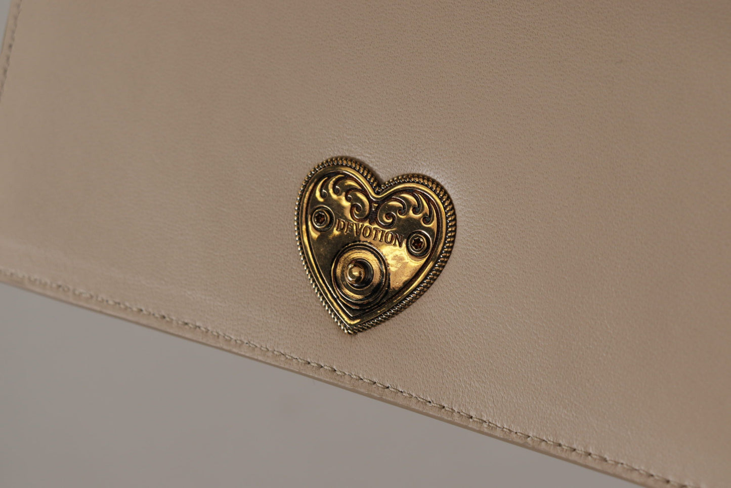 Beige Leather Devotion Cardholder IPHONE 11 PRO Wallet