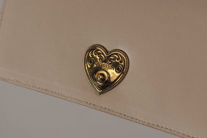 Beige Leather Devotion Cardholder IPHONE 11 PRO Wallet