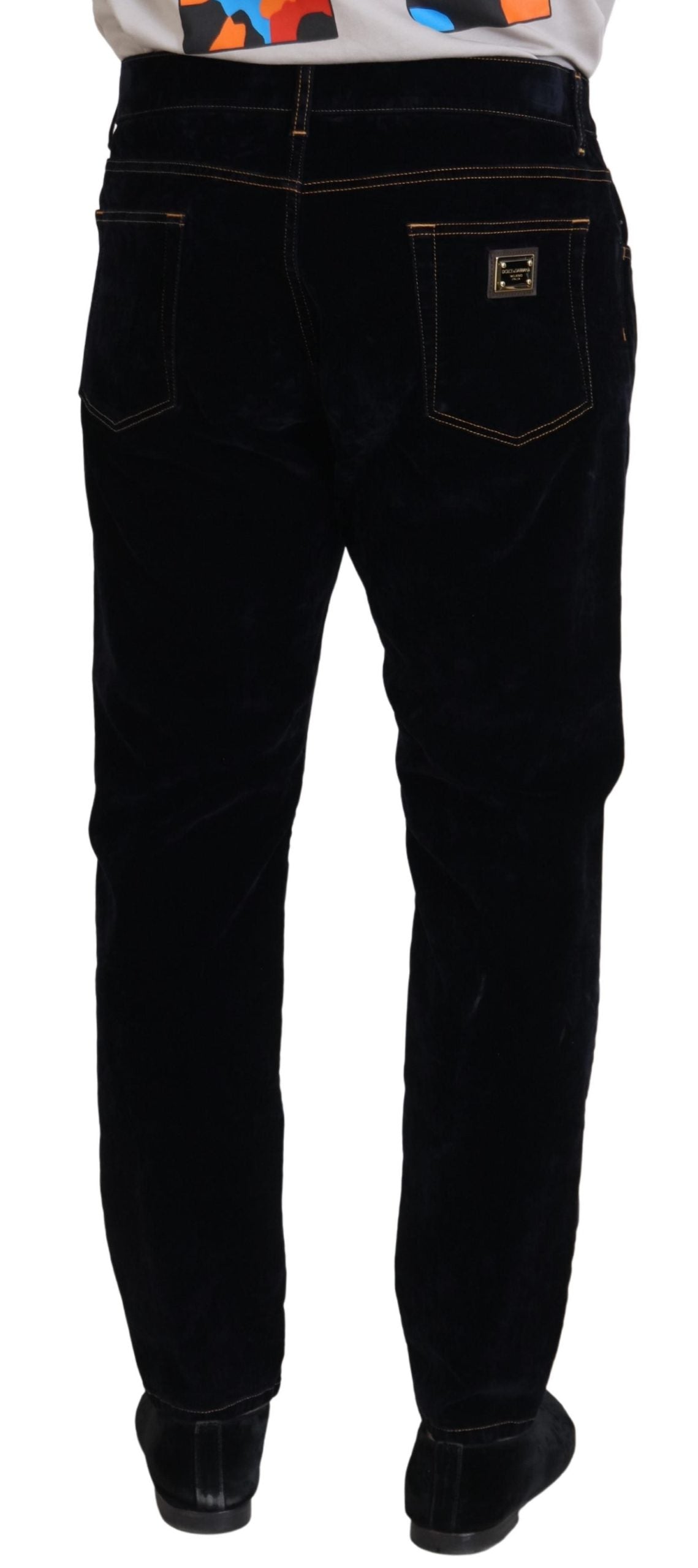 Black Cotton Slim Fit Casual Denim Jeans