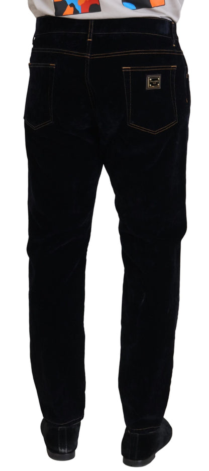 Black Cotton Slim Fit Casual Denim Jeans