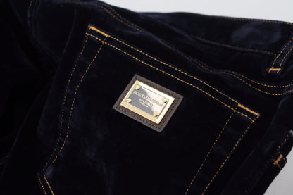 Black Cotton Slim Fit Casual Denim Jeans