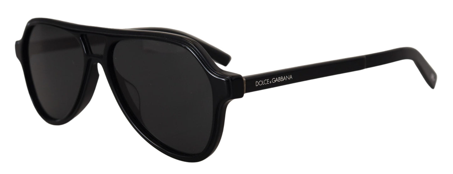 Black Aviator Authentic Full Rim DG4355 F Sunglasses