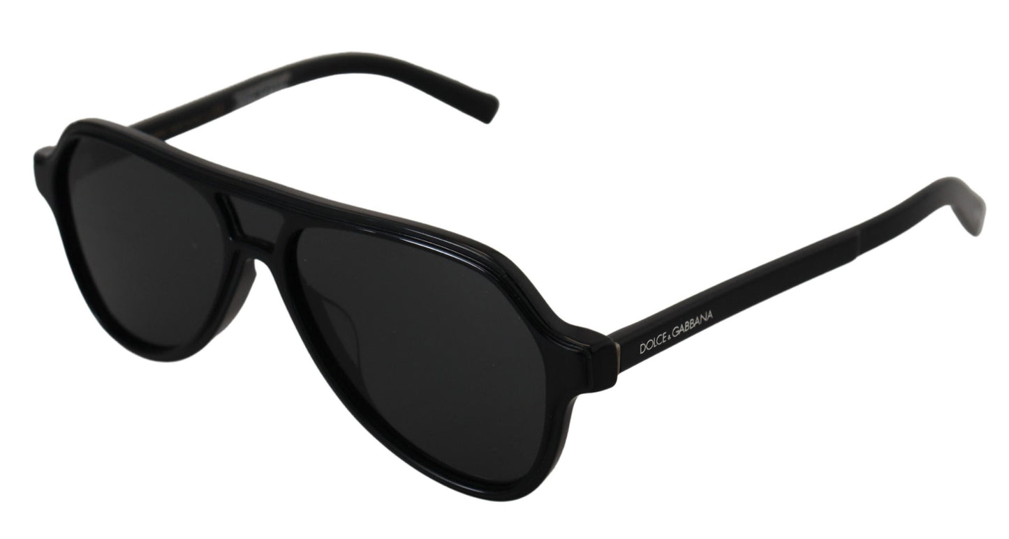 Black Aviator Authentic Full Rim DG4355 F Sunglasses
