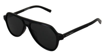 Black Aviator Authentic Full Rim DG4355 F Sunglasses
