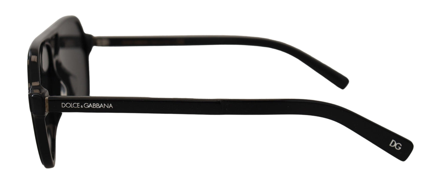 Black Aviator Authentic Full Rim DG4355 F Sunglasses