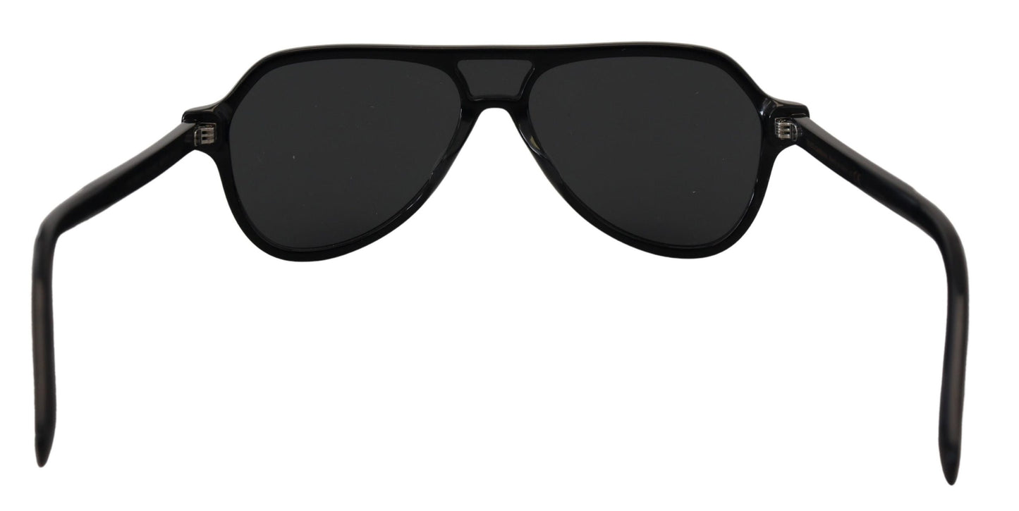 Black Aviator Authentic Full Rim DG4355 F Sunglasses