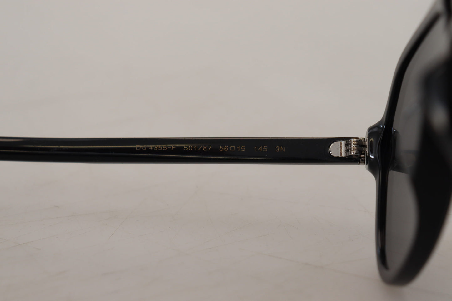 Black Aviator Authentic Full Rim DG4355 F Sunglasses