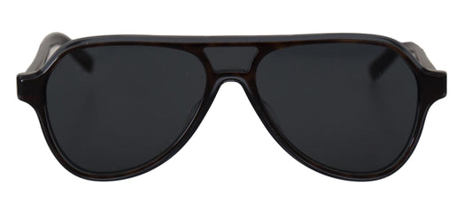 Black Aviator Authentic Full Rim DG4355 F Sunglasses