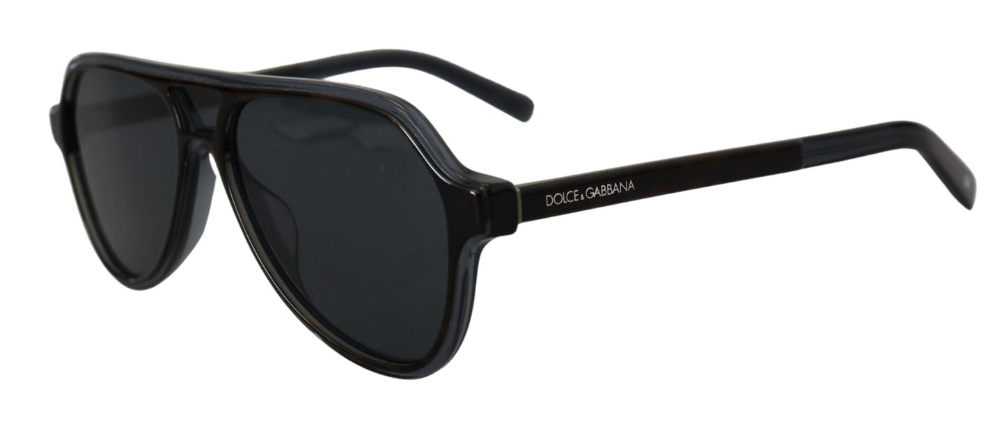 Black Aviator Authentic Full Rim DG4355 F Sunglasses