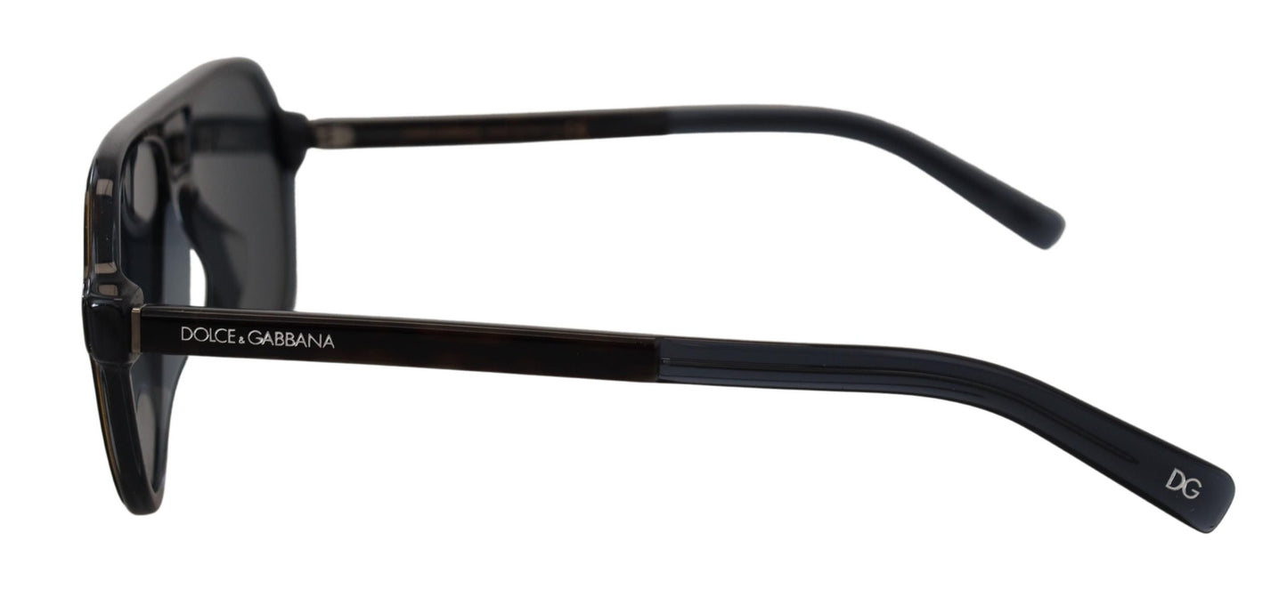 Black Aviator Authentic Full Rim DG4355 F Sunglasses
