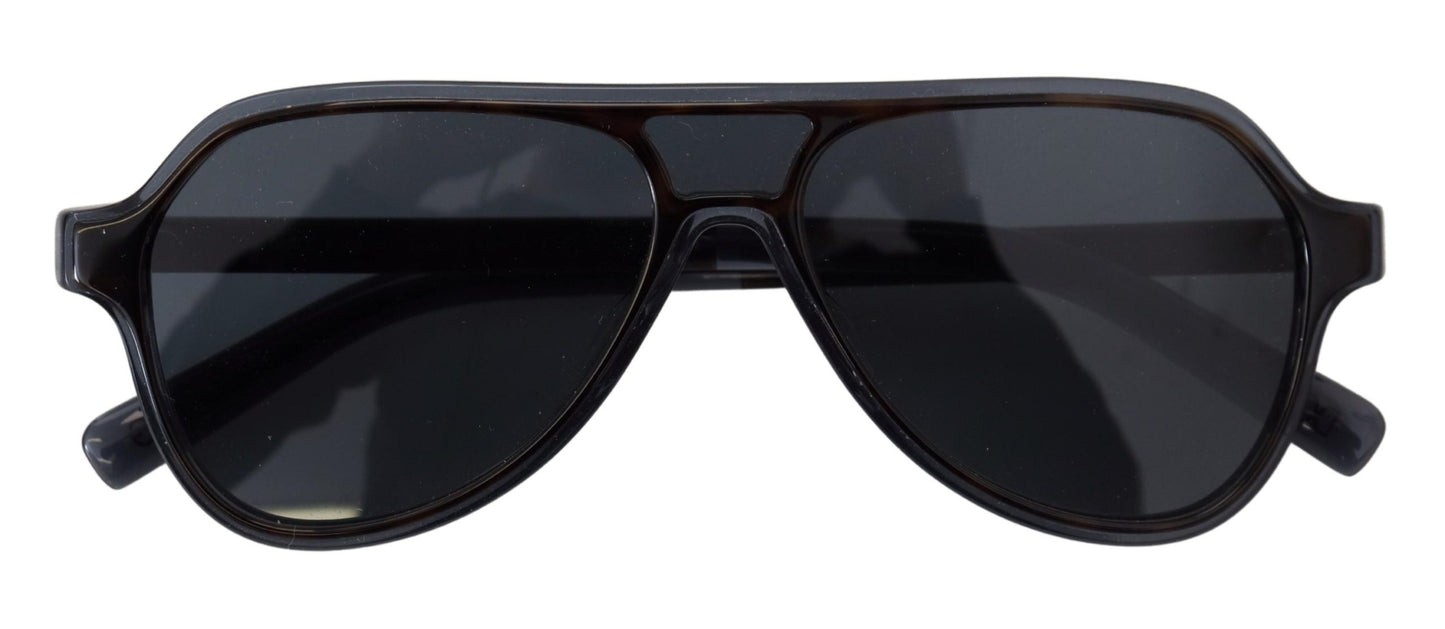 Black Aviator Authentic Full Rim DG4355 F Sunglasses