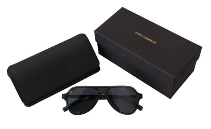Black Aviator Authentic Full Rim DG4355 F Sunglasses