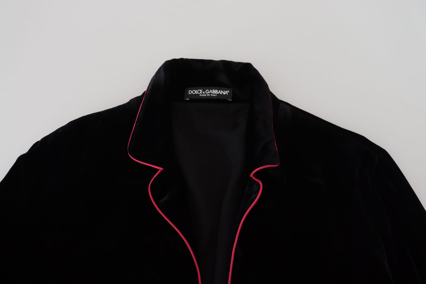 Black Button Belted Blazer Viscose Jacket
