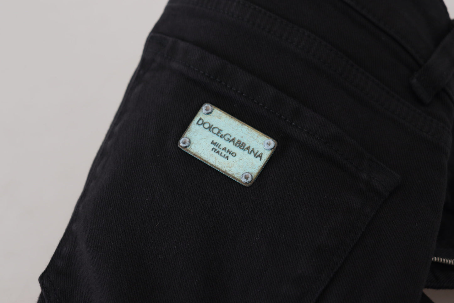 Black Cotton Skinny Women Denim Jeans