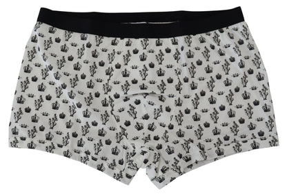 White Crown Cotton Regular Boxer Underwear