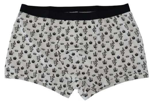 White Crown Cotton Regular Boxer Underwear