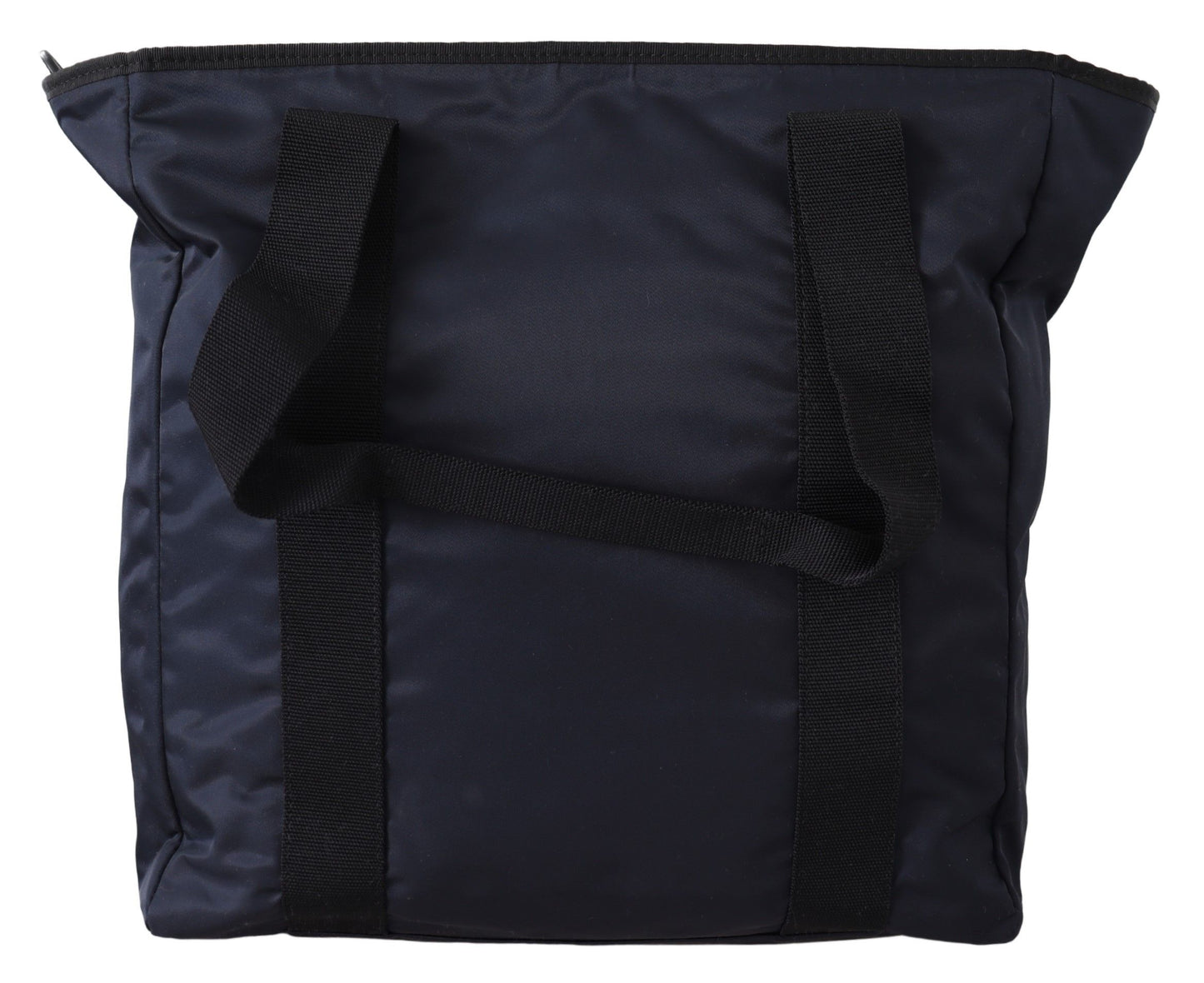 Blue Nylon Tote Bag