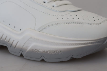 White Leather Daymaster Womens Sneakers Shoes