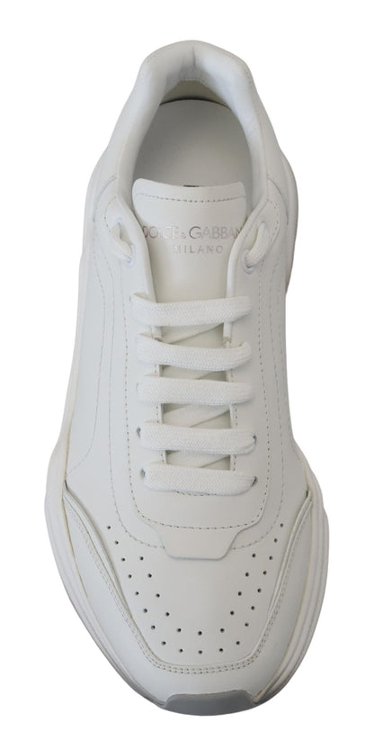 White Leather Daymaster Womens Sneakers Shoes