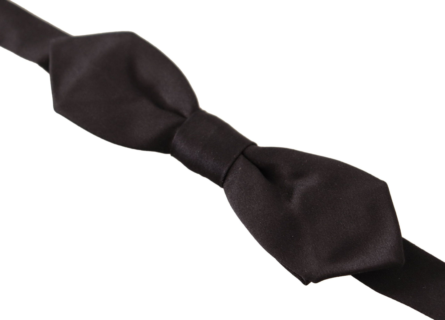 Black 100% Silk Adjustable Neck Papillon Tie