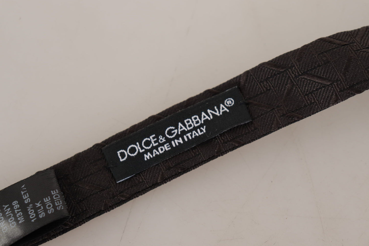 Black 100% Silk Adjustable Neck Papillon Tie