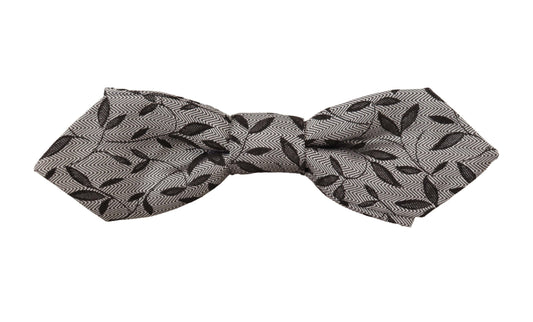 Black 100% Silk Adjustable Neck Papillon Tie