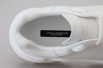 White Leather Daymaster Sneakers Shoes