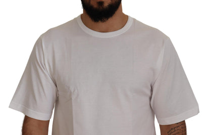 White DG Logo Patch Short Sleeve T-shirt