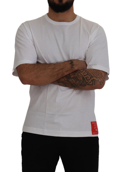 White DG Logo Patch Short Sleeve T-shirt